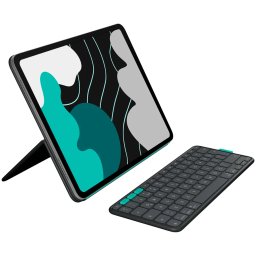 LOGITECH FLIP FOLIO - GRAPHITE - US - BT - INTNL-935OLD948 - IPAD PRO&AIR 13 INCH,PIZZA BOX