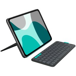 LOGITECH FLIP FOLIO - GRAPHITE - US - BT - INTNL-935OLD948 - IPAD PRO11&AIR11/5TH,PIZZA BOX