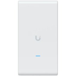 Ubiquiti U6-Mesh-Pro-EU Indoor/outdoor WiFi 6 AP with 4 spatial streams, an integrated super antenna, and a gigabit passthrough port