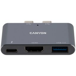 CANYON hub DS-1 3in1 Thunderbolt 3 Space Grey
