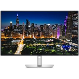Monitor LED Dell U3225QE, 31.5", 4K UHD 3840x2160, 16:9, 120Hz, IPS, Flicker, 450 cd/m2, 3000:1, 178/178, 8ms/5ms, HDMI, DP, USB-C, Thunderbolt Hub, RJ45, KVM, Audio-out, Height, Pivot, Tilt, Swivel