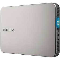 HDD Extern TOSHIBA CANVIO Flex 4TB, 2.5", USB 3.2 Gen1 (5Gbit/s), includes USB-A and USB-C cables, Warm Silver, 212g