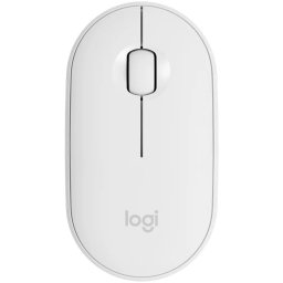 LOGITECH M350S Pebble 2 Bluetooth Mouse - TONAL WHITE