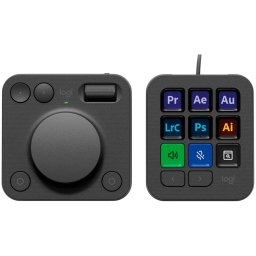 LOGITECH MX Creative Console - GRAPHITE - 2.4G/BT/corded - EMEA28i-935 - EMEA+CN