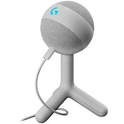 LOGITECH G Yeti Orb RGB Gaming Microphone - LIGHTSYNC - OFF WHITE - USB