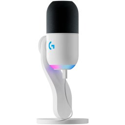 LOGITECH G Yeti GX RGB Gaming Microphone - LIGHTSYNC - OFF WHITE - USB