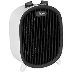 Heater. 2 Heating Levels (1000W/2000W). One Normal Wind Setting. Over heating protection. Tip-over switch protection. Adjustable Thermostat.