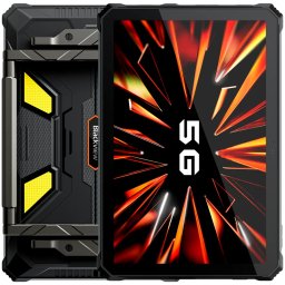 Blackview Active 12 Pro Rugged Tab 5G 16GB/1Tb 11-inch FHD 1920x1200 IPS 90Hz LCD Corning Glass 3 + PROJECTOR 120-inch MT7300 Octa-core 2.5GHz 50MP Front/108MP Rear Camera night vision 30000mAh NO charging Android 15 NFC MIL-STD-810H Black