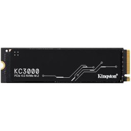 Kingston 2048GB, M.2 2280, PCIe 4.0 NVMe, Read/write: 7,000 / 7,000MB/s, Random 4K read/write: up to 1,000K/1,000K IOPS
