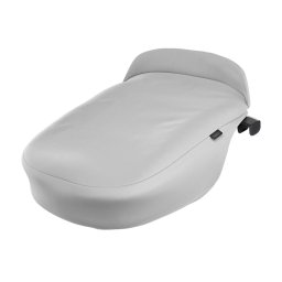 Thule Car Seat Boot Cover - Husa protectie picioruse pentru scaun auto Thule Maple, Light grey