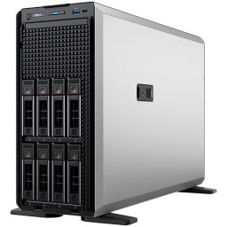 Dell PowerEdge T560 Tower Server,Intel Xeon 4510 2.4GHz(12C/24T),32GB 5600MT/s RDIMM,2x4TB HDD SAS ISE 12Gbps 7.2K(8x3.5 SAS/SATA),PERC H755,iDRAC9 Enterprise 16G,Bezel,Broadcom 5720,Dual Hot Plug PSU(1+1)1100W Titanium,3Yr NBD