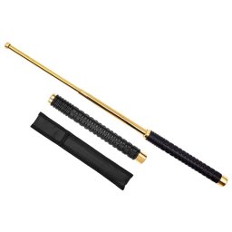 Baston telescopic pliabil, DEPOX®, 52 cm, maner antiderapant, husa inclusa