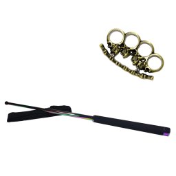 Set baston telescopic 66 cm + box craniu