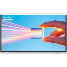 PRESTIGIO SOLUTIONS Multiboard 65'' Prism, Android 14, Google EDLA, AI Camera, 8/128GB, 50TP