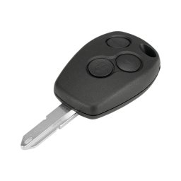​Carcasa Telecomanda Auto cu 3 butoane si lamela inclusa, compatibila Dacia Logan, Sandero, Duster