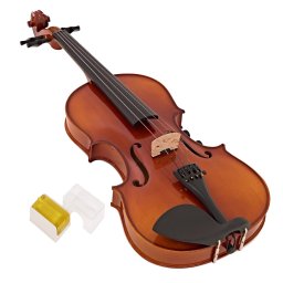 Vioara clasica DEPOX®, marime 1/2, lemn, toc din material