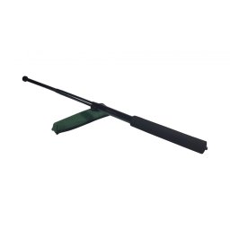 Baston telescopic, 64 cm, maner burete, negru
