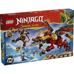 LEGO NINJAGO ROBOTUL DRAGON TRANSFORMATOR AL LUI WYLDFYRE 71868
