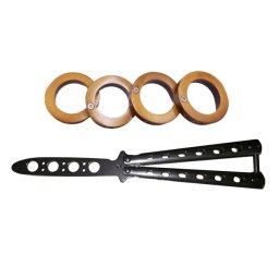 Set Briceag Fluture si Rozeta extensibila , DEPOX® , otel inoxidabil