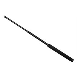 Baston telescopic pliabil, DEPOX®, 64 cm, maner antiderapant, negru