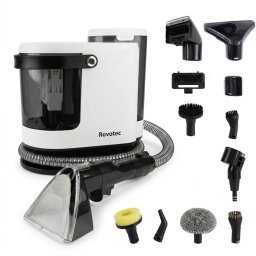 Aspirator cu Spalare si Abur Rovotec EASY WASH, 1700W, Curatare cu apa rece calda, Abur, 9 accesorii, 15K Pa, Autocuratare, Eliminare Bacterii, Acarieni, Canapea, Mocheta, Geamuri, Bucatarie, Auto,