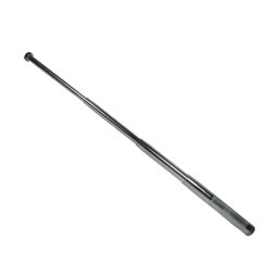 Baston telescopic din otel, argintiu 64 cm, 4 sectiuni