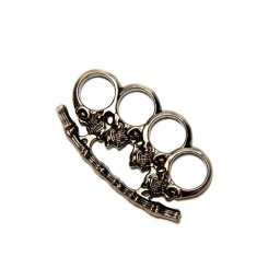 Rozeta, Box, Pumnal, Cap de mort, Craniu, 1 cm, Gri metalizat