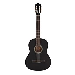 Chitara clasica din lemn DEPOX®, Decor, 96 cm, negru