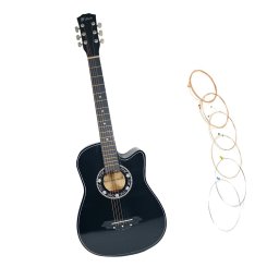 Chitara clasica din lemn 95 cm, set de corzi inclus