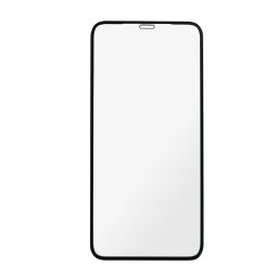 Folie de sticla securizata DEPOX® pentru protectie compatibila iPhone 11 PRO Max/XS Max, 3D, Anti-spy, neagra, acoperire full-cover