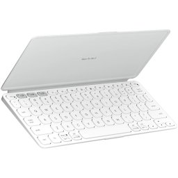 LOGITECH Keyboard Keys-To-Go 2, Portable, 18mm-pitch key, 1mm-travel scissor keys, Pale Grey for iPad, 8-pk