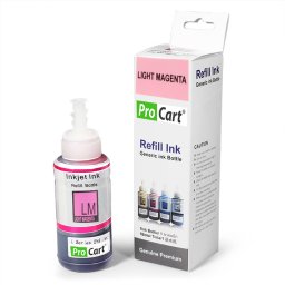 Cerneala refill foto dye light magenta pentru imprimante epson seria l
