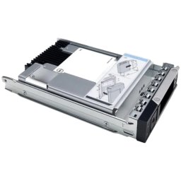 Dell - 480GB SSD SATA 6Gbps Read Intensive 512e 2.5in with 3.5in HYB carrier, 1DWPD, CK