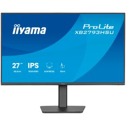 IIYAMA Monitor LED XB2793HSU-B1 27" IPS 1920x1080 120Hz, 16:9. 350cd, 1500:1, 1ms, HDMI, DP, USB HUB, Full Ergo, Pro