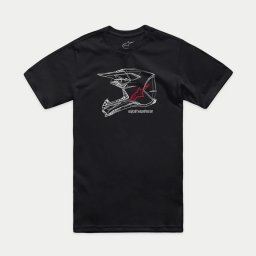Tricou Alpinestars Mx Helmet, culoare negru, marime L