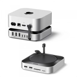 Hub Multifunctional UGREEN CM841A (95094) pentru Apple Mac Mini M4 / Pro, 10in1, Gri