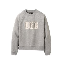 UGG Futer Ugg Logo Crewneck 1171477 0088 grey heather