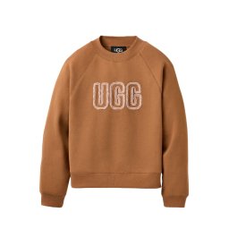 UGG Futer Ugg Logo Crewneck 1171477 00KD chestnut