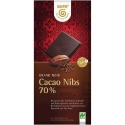 Ciocolata Amaruie BIO, 70% Cacao, 100 g, Gepa