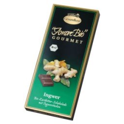 Ciocolata Amaruie cu Ghimbir, 55% Cacao, 100 g ,Liebhart's Amore Bio