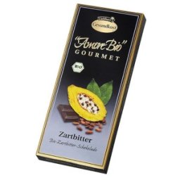 Set 2 x Ciocolata Amaruie, 55% Cacao, 100 g, Liebhart's Amore Bio