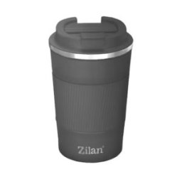Cana Cafea Tip Termos, Gri Inchis, 380 ml