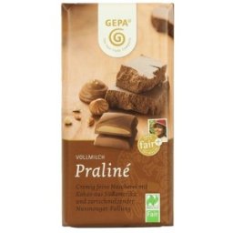 Ciocolata cu Praline, Gepa, Bio, 100 g