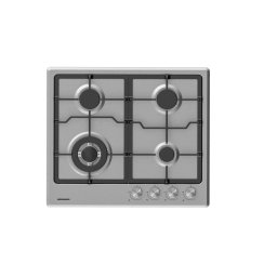 Plita Incorporabila Heinner HBH-M495IWFIX | 4 Arzatoare Gaz, Aprindere Electrica, Negru, 60x51.5cm