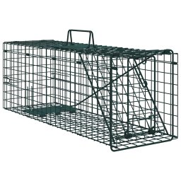 Capcana pentru animale Verde 61 x 20 x 21.5 cm Otel GartenMobel Dekor