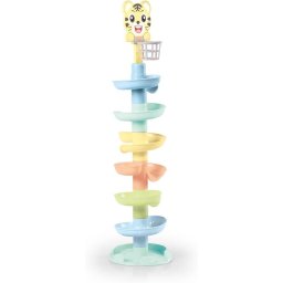 Turnulet cu bila pastel pentru copii 12 luni+, 63 cm, Dolu