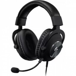 Casti Gaming cu Fir Logitech PRO X SE 981-001470 Microfon Negru