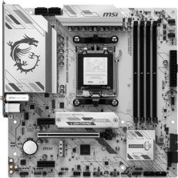 Placa de Baza MSI B850M Gaming Plus WIFI6E AM5 DDR5 Bluetooth mATX Alb