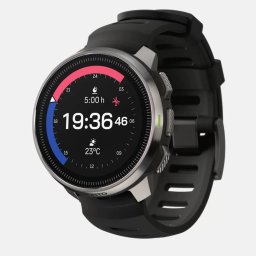 Ceas Sport Multifunctional Suunto Ocean pentru Scufundari si Outdoor Display AMOLED 1.43Inch Bluetooth Steel Black