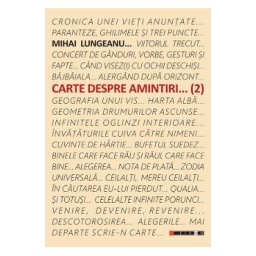 Carte despre amintiri - Mihai Lungeanu